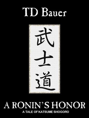 cover image of A Ronin's Honor